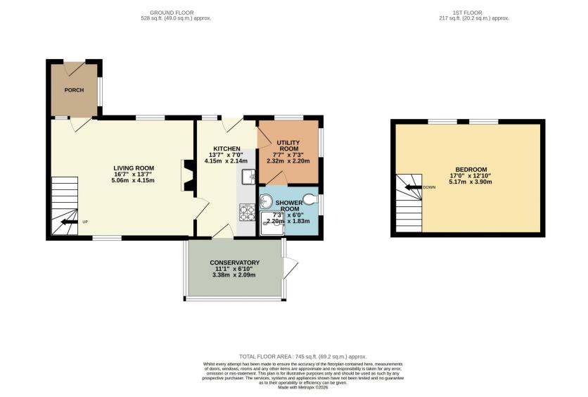 11, Lincoln Road, Lincoln floorplan