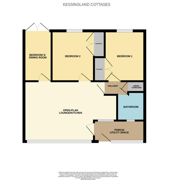 5 Kessingland Cottages, Rider Haggard Lane, Lowestoft floorplan