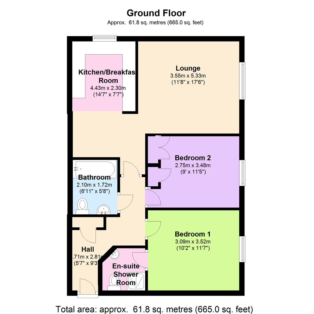 Edenhurst Apartments, Manchester Road, Haslingden, Rossendale BB4, 2 bedroom flat to rent