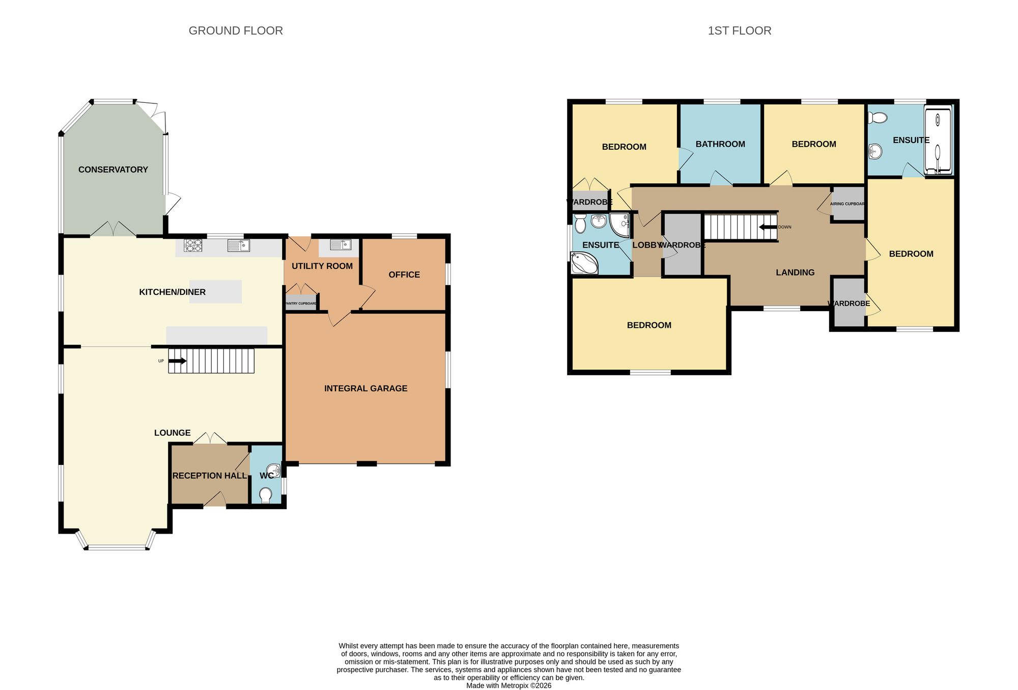 4 Glebe Gardens, Wisbech floorplan