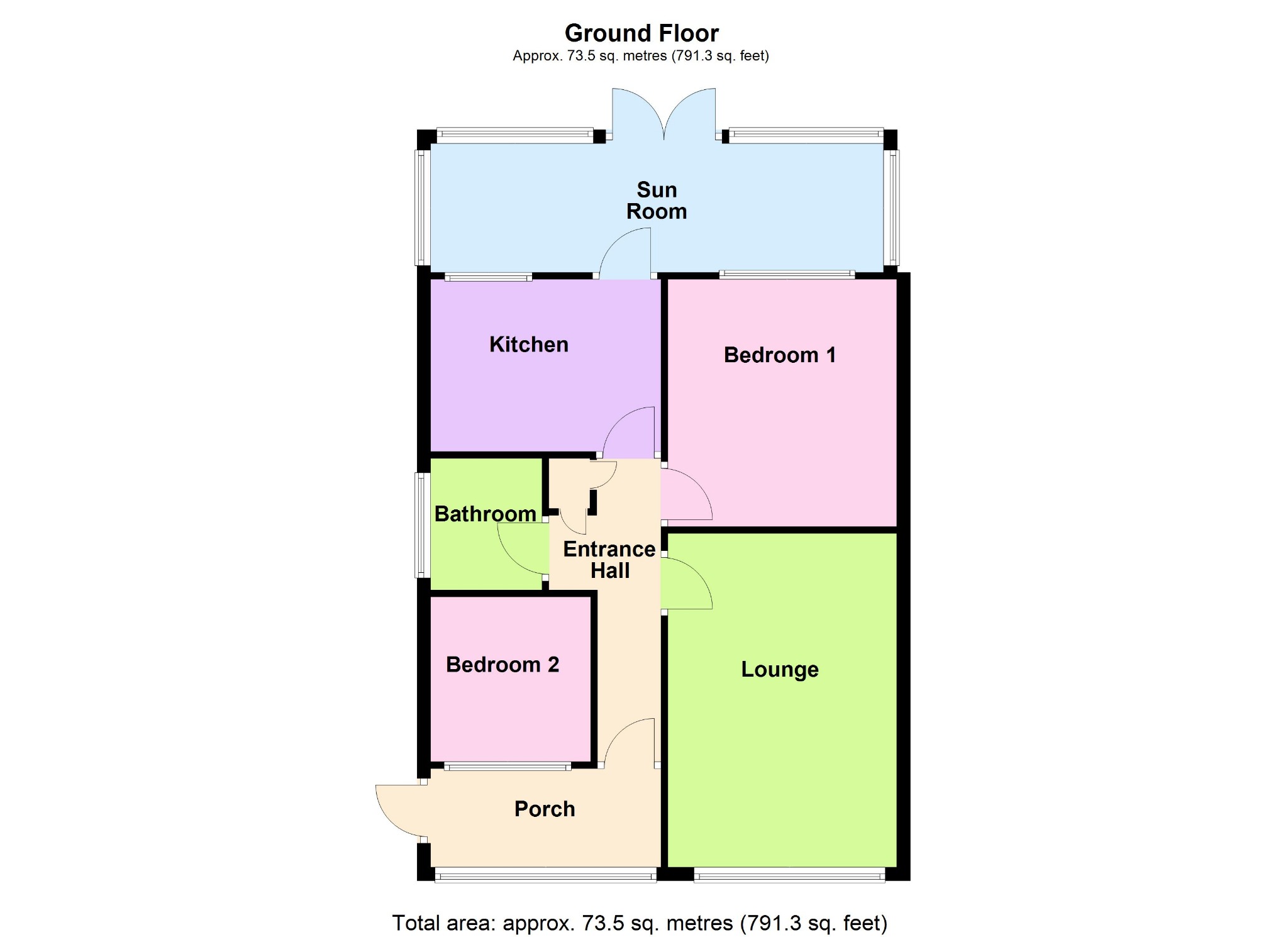 66 Cardinals Drive, Pagham, Bognor Regis floorplan