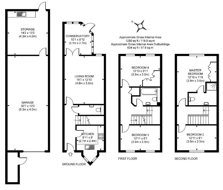 Vale Farm Road, Woking floorplan
