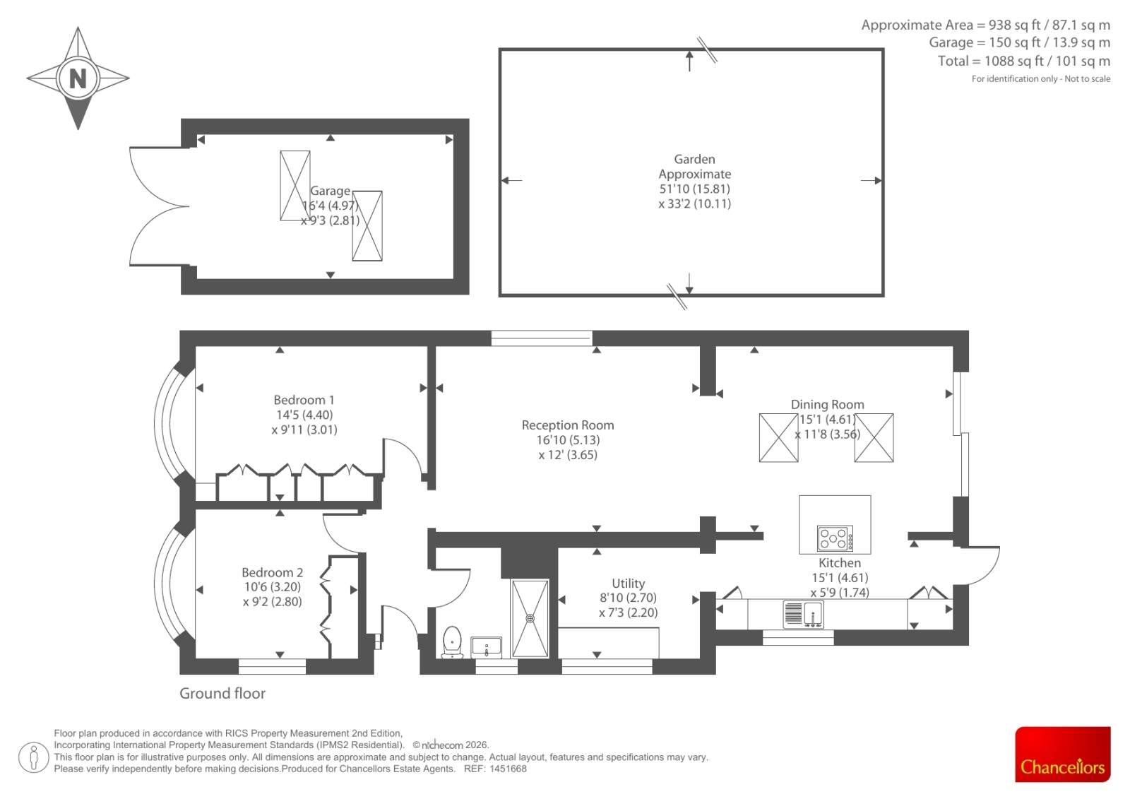17, Lower End, Bicester floorplan