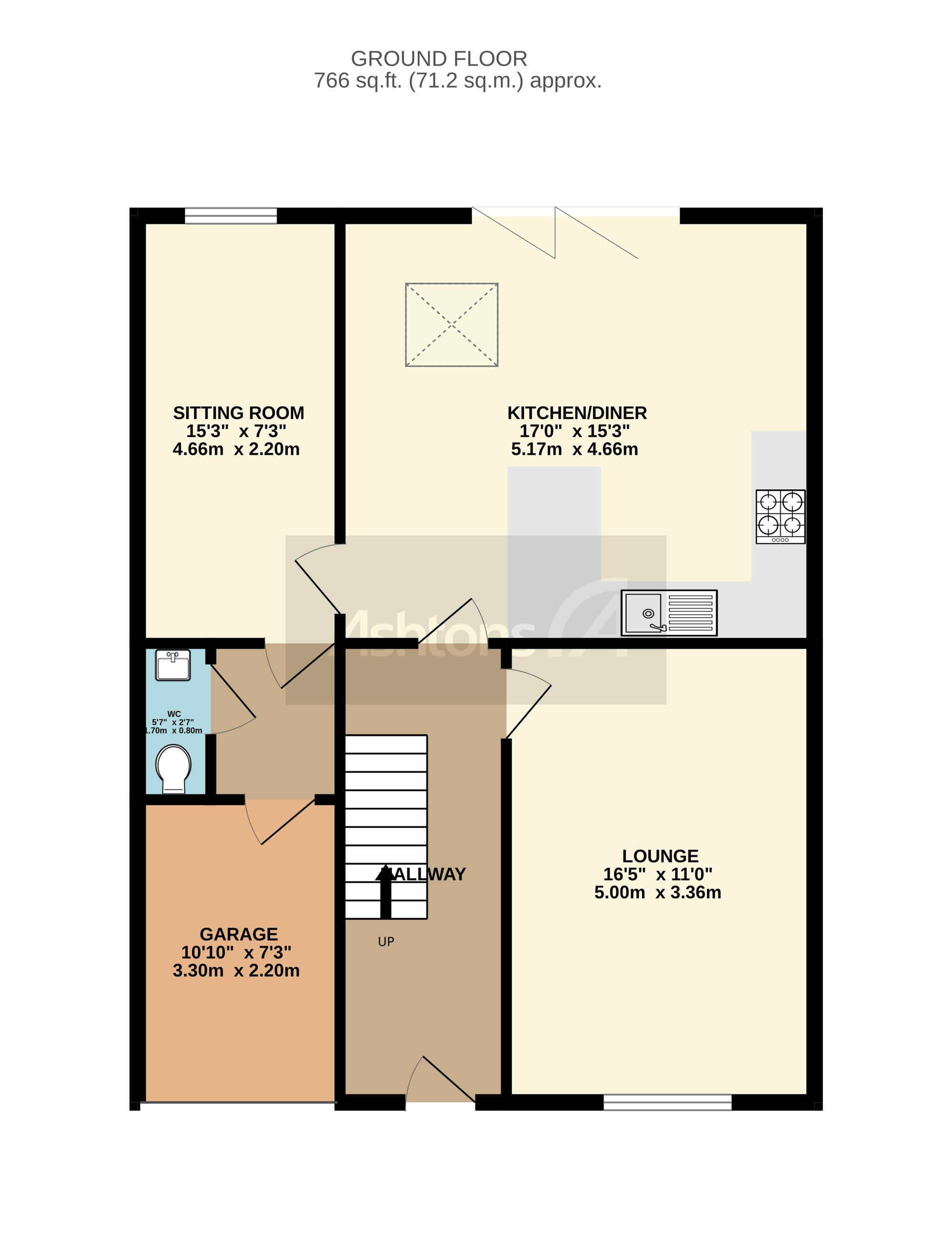 10 Somerset Way, Warrington floorplan