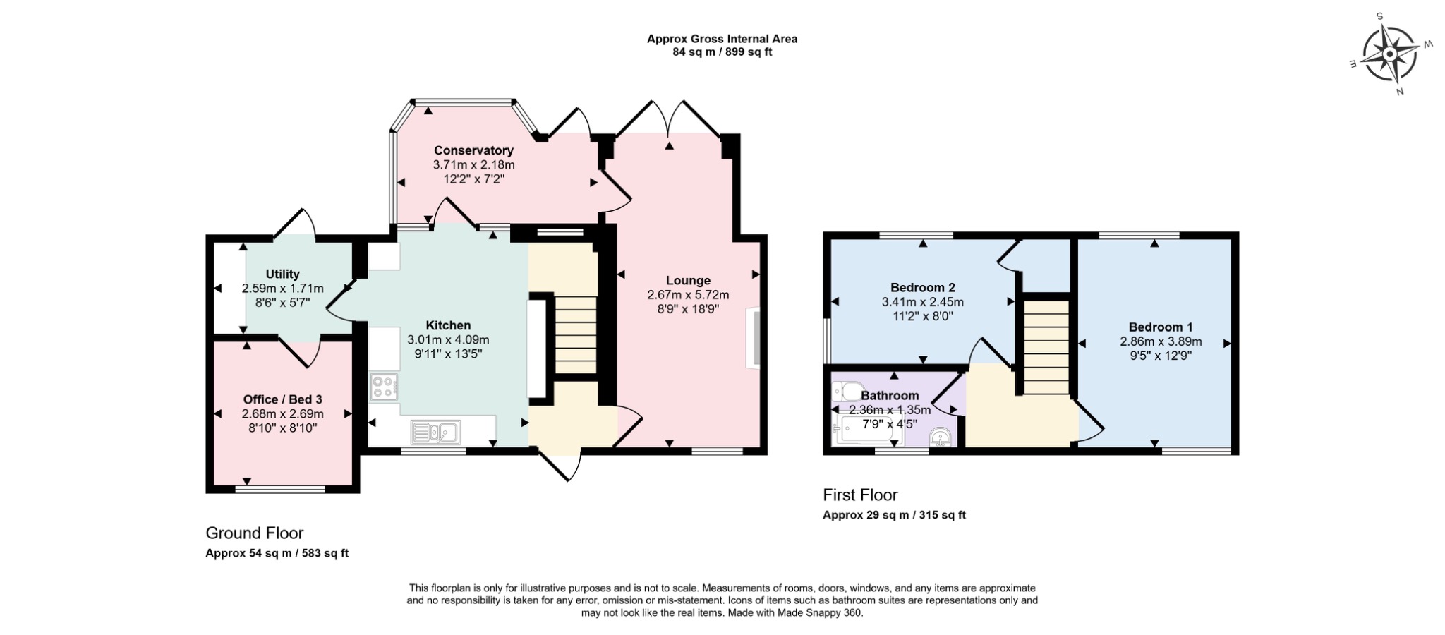 Bramley Corner, Russet Mews, Exeter floorplan