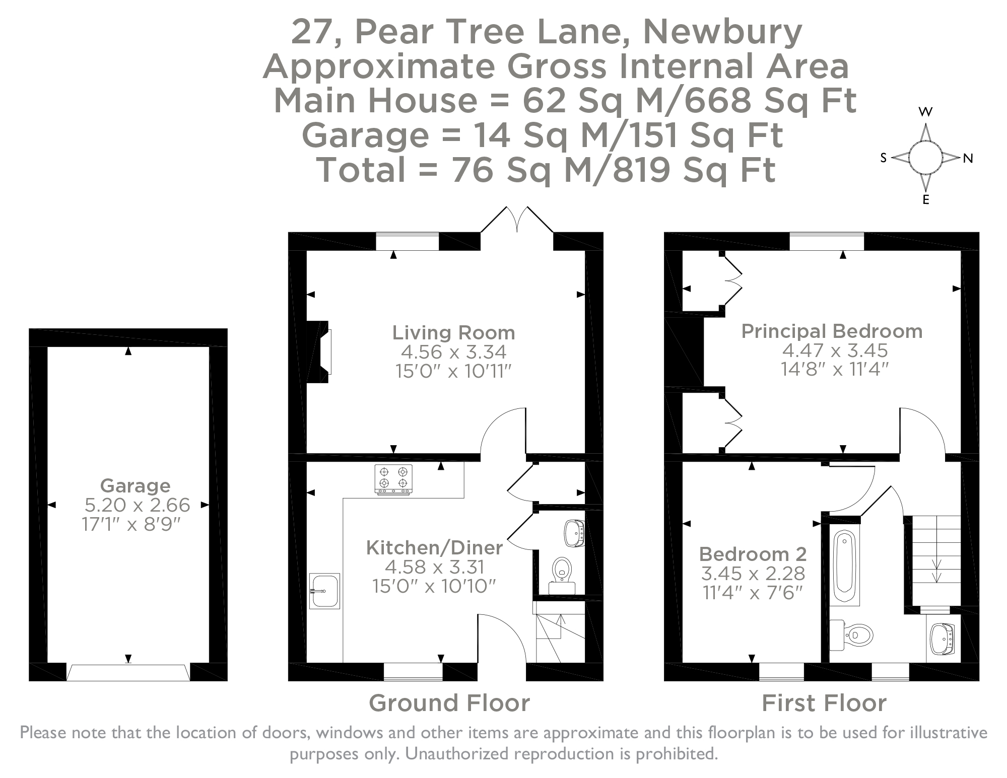 27,, Pear Tree Lane, West Berkshire floorplan