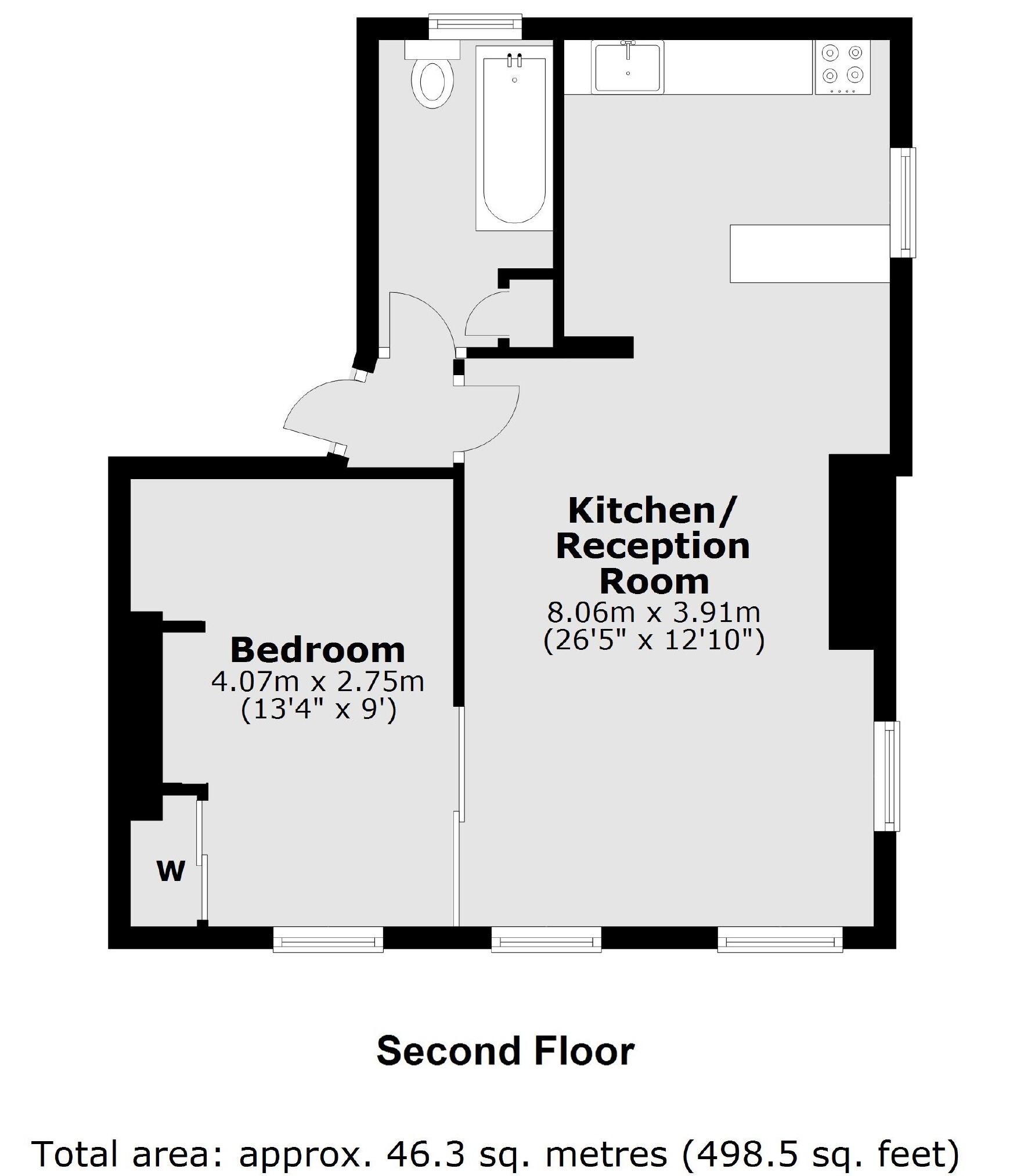 Marchmont Street, London WC1N, 1 bedroom flat for sale 65697900
