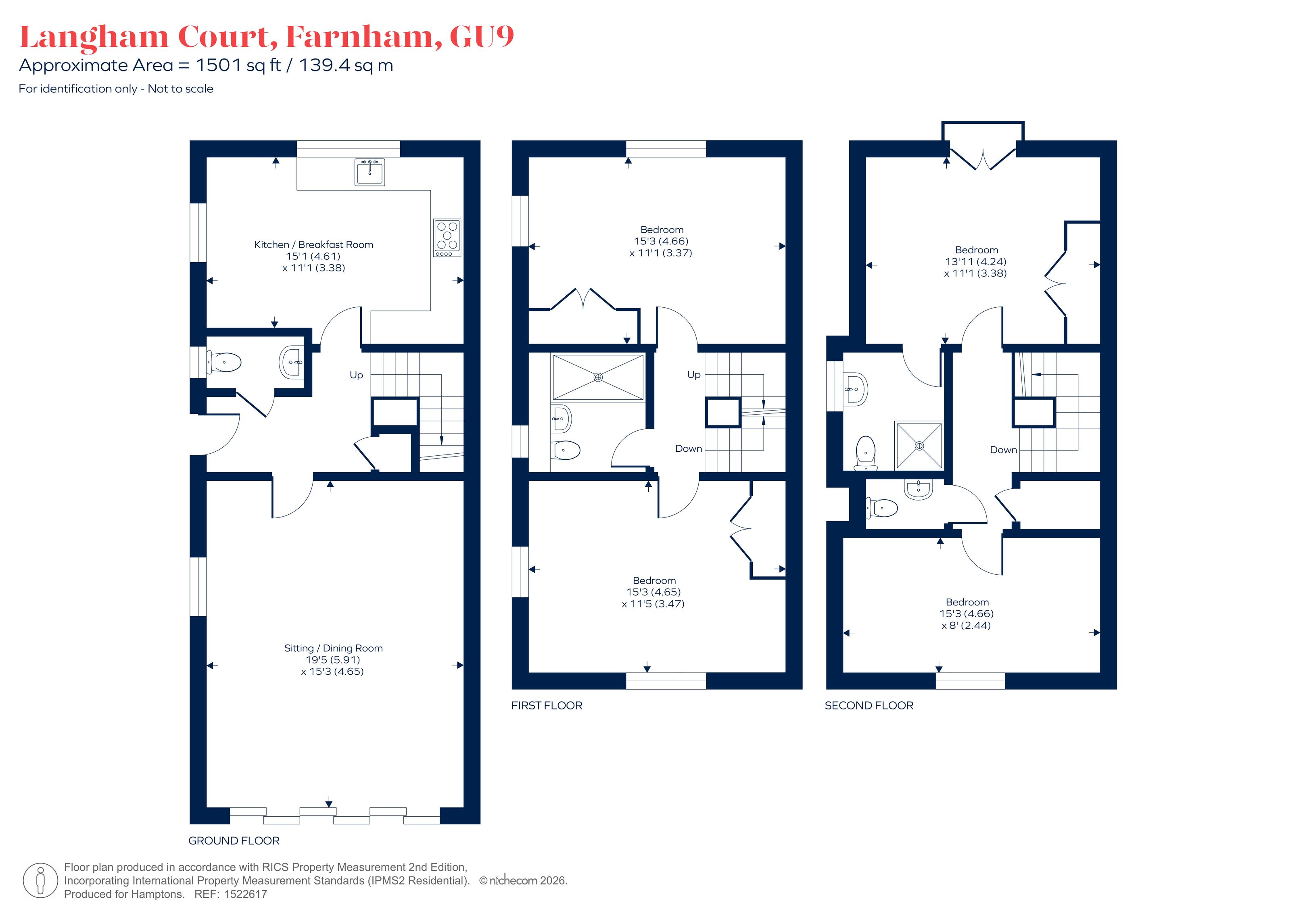 Langham Court, 6, Ridgway Road, Farnham floorplan