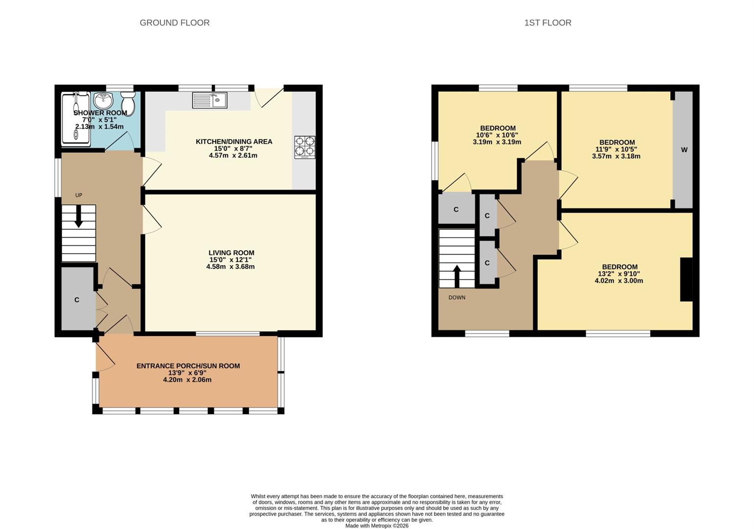 79, Camperdown Road, Dundee floorplan