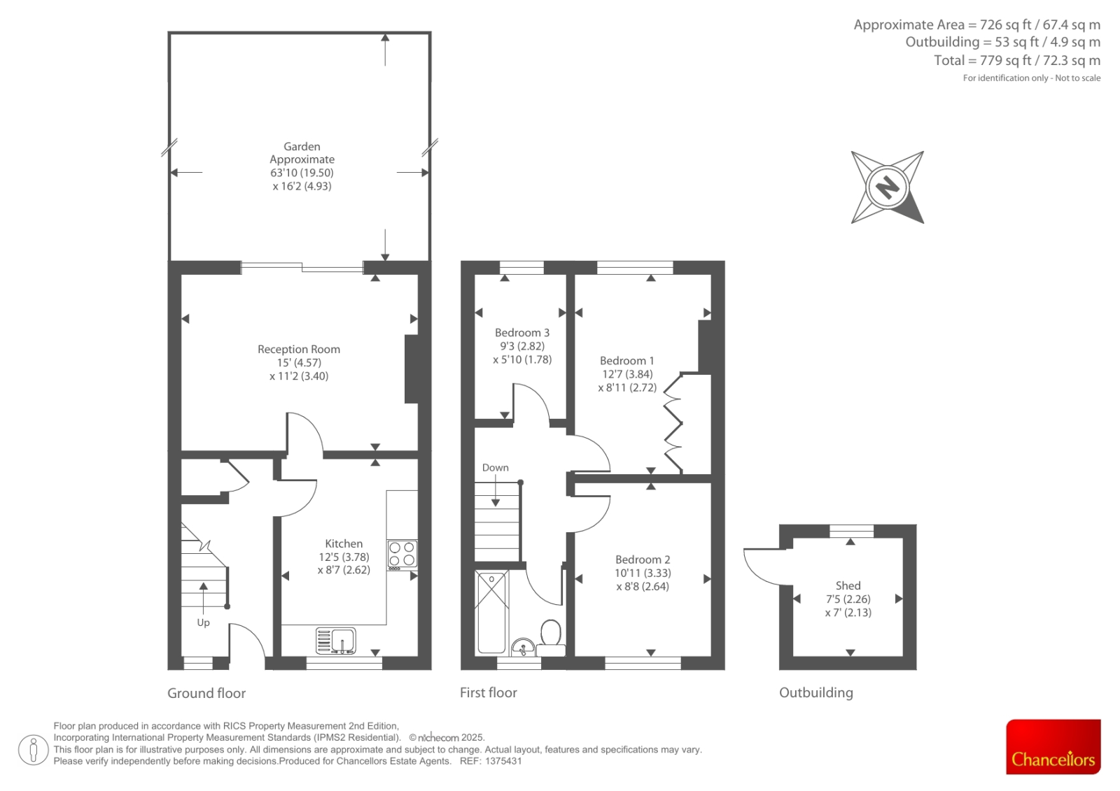 49, Wise Avenue, Kidlington floorplan