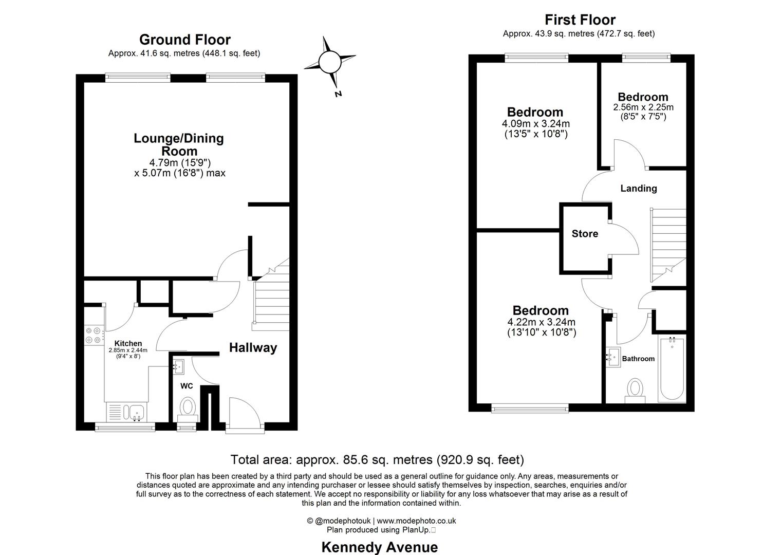 78, Kennedy Avenue, Enfield floorplan