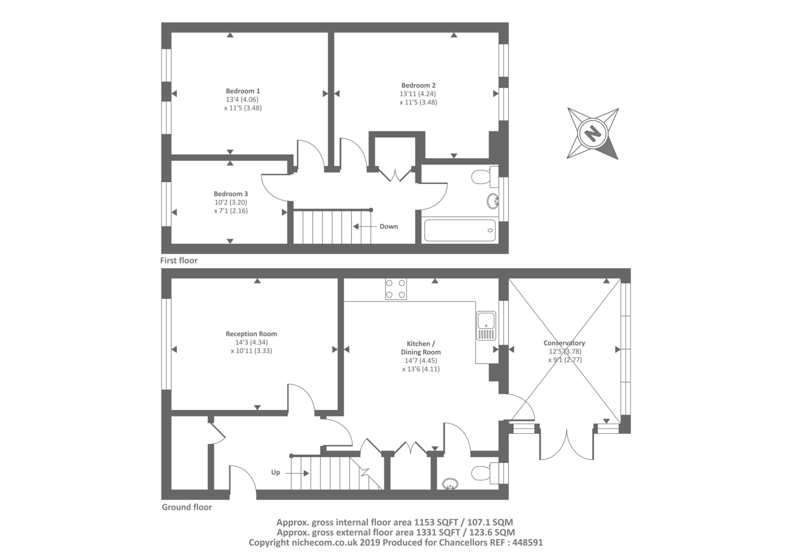 3 Bedrooms End terrace house for sale in Lunds Farm Road, Woodley RG5