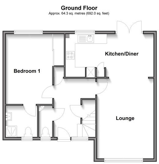 Stanley Road, Broadstairs floorplan