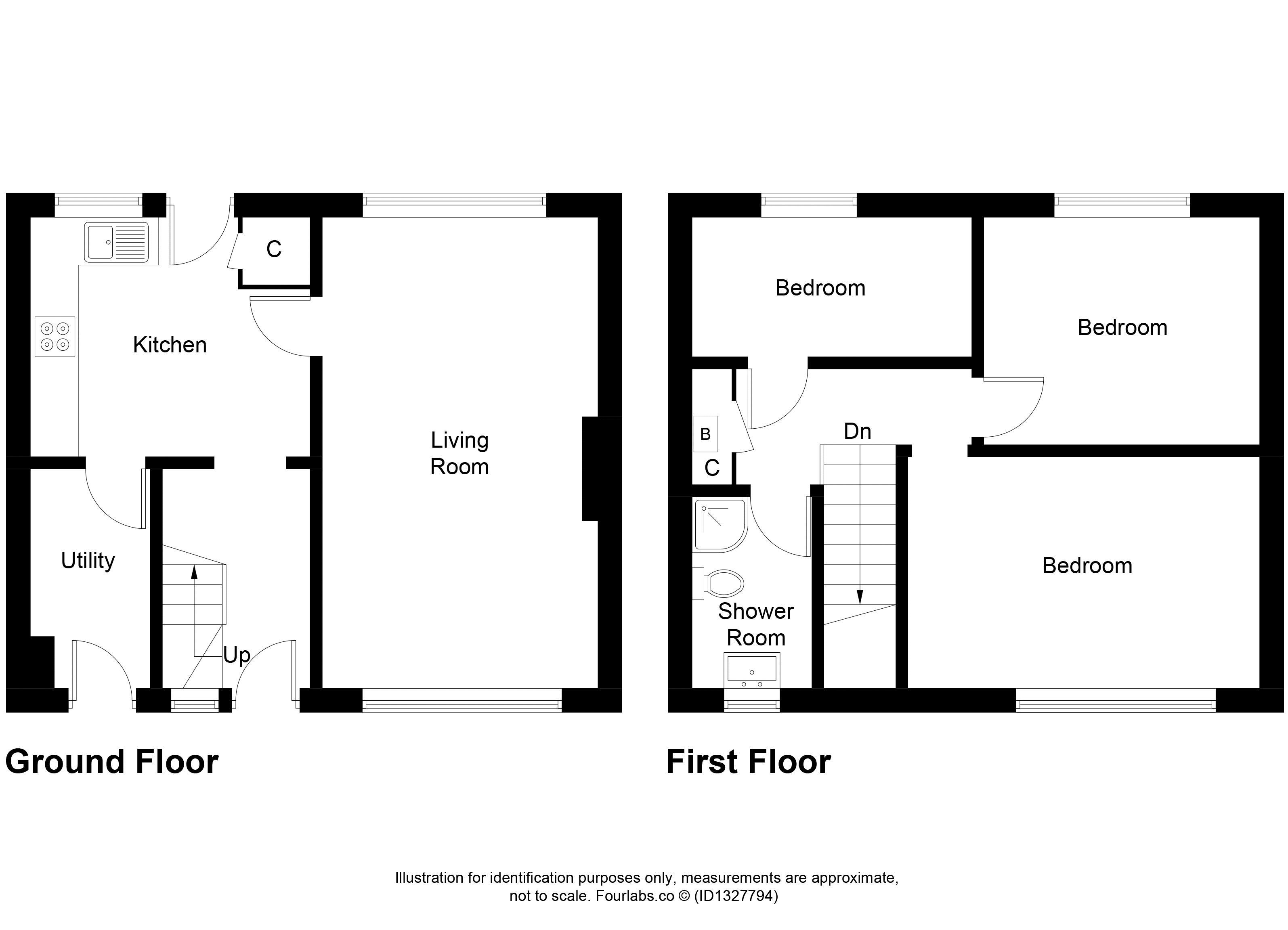 31, Aboyne Gardens, Kirkcaldy floorplan