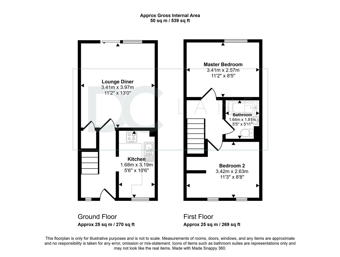 46, Truro Drive, Plymouth floorplan