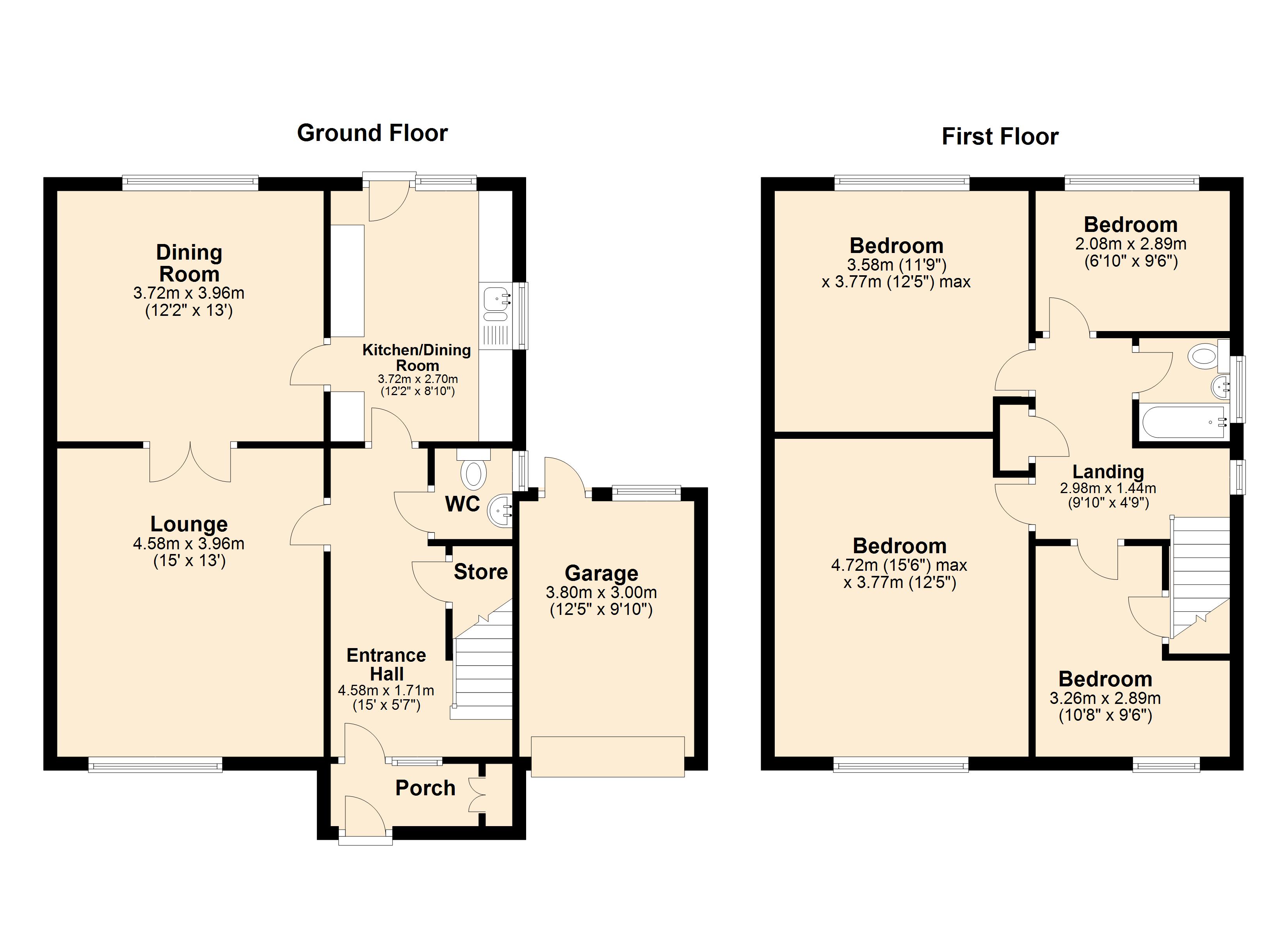 4 Bedrooms Detached house for sale in Aspen Mount, Leeds LS16