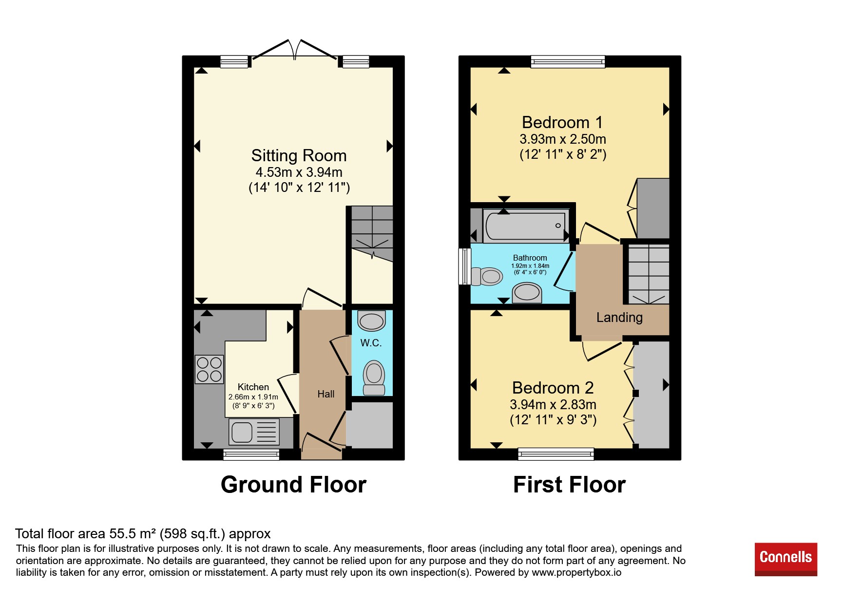37, Paddock Close, Towcester floorplan