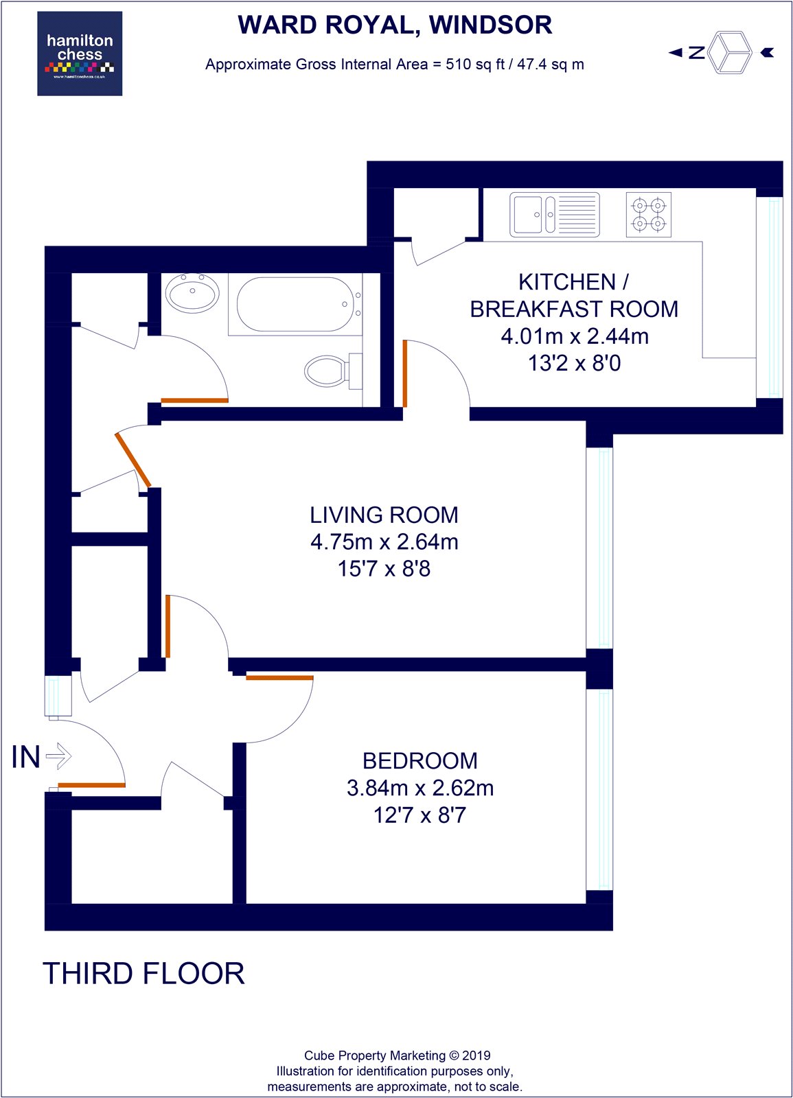 1 Bedrooms Flat for sale in Mountbatten Square, Windsor, Berkshire SL4