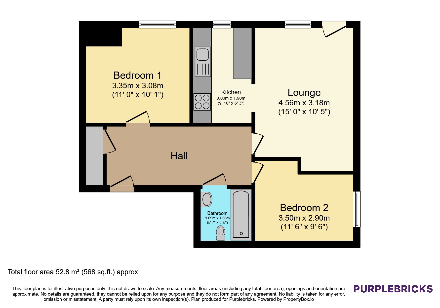 Royal Quay, Liverpool floorplan