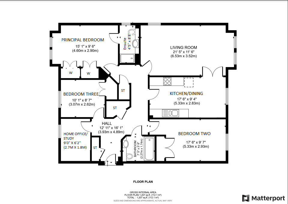 Ellangowan Court, Glasgow, East Dunbartonshire G62, 3 bedroom flat for