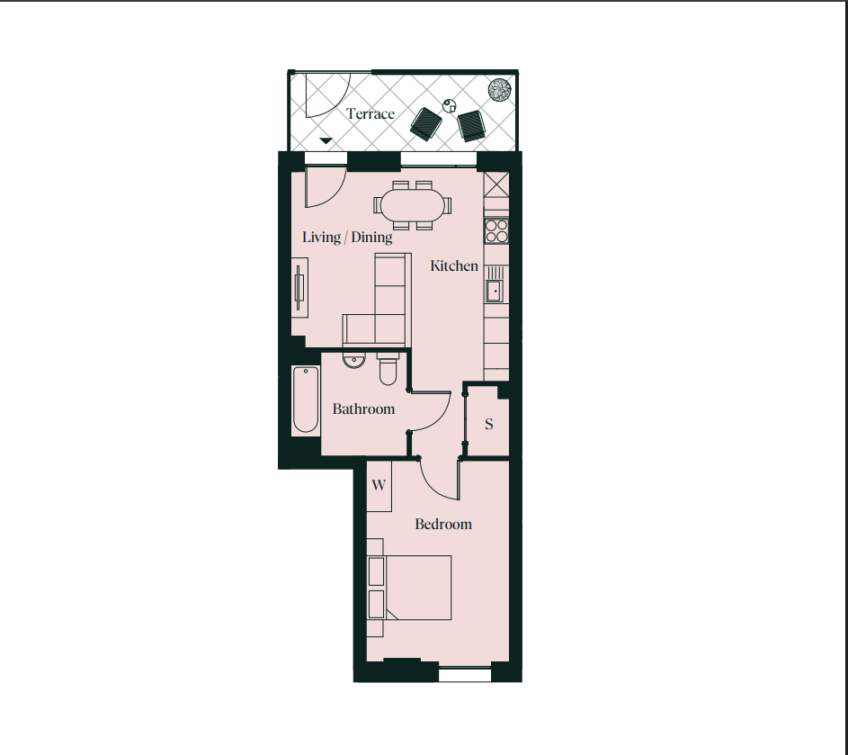 The Langdon, Poplar, E14, London floorplan