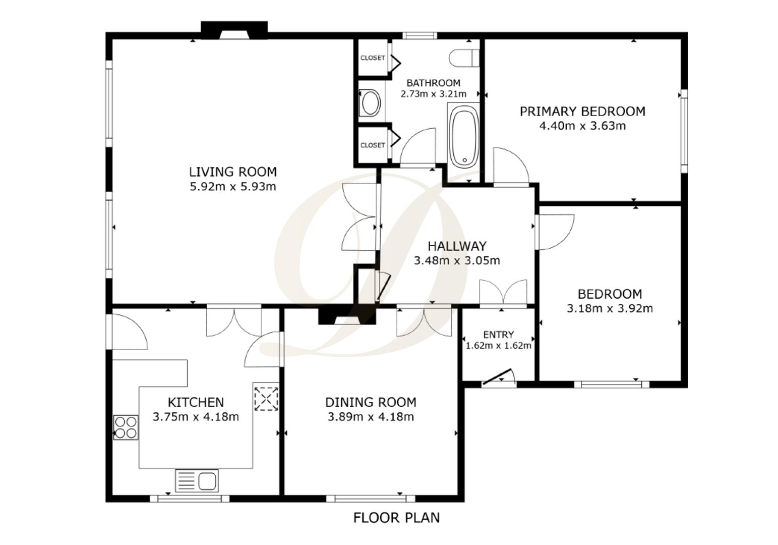 20, Rivington Road, Newtown floorplan