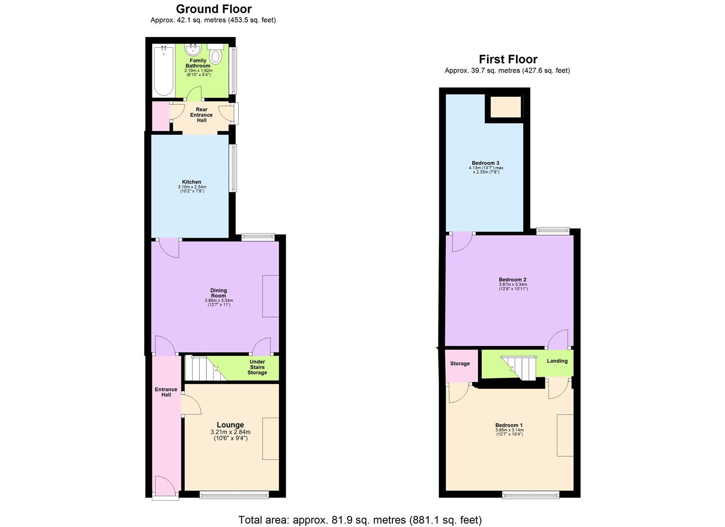 3 Bedrooms Terraced house for sale in Fifth Avenue, Goole DN14
