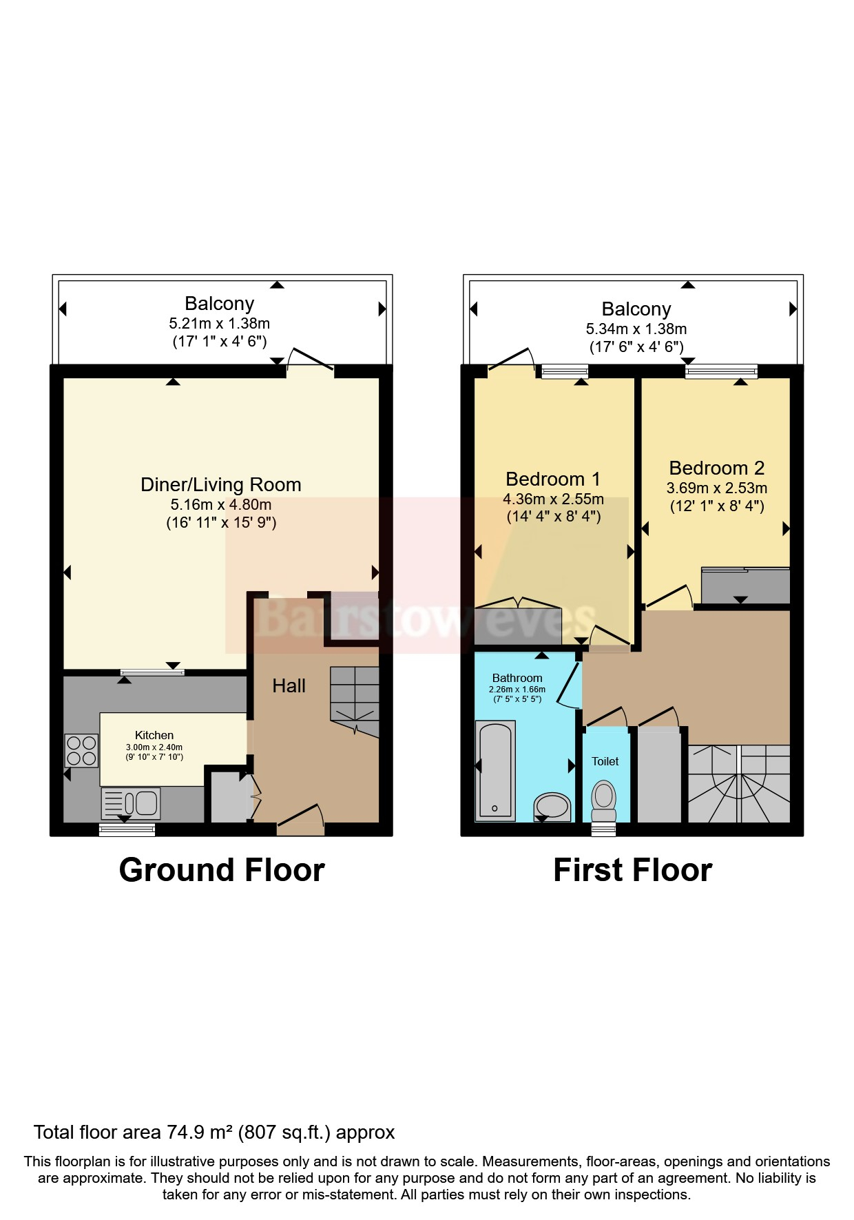11, Tamar Square, Essex floorplan