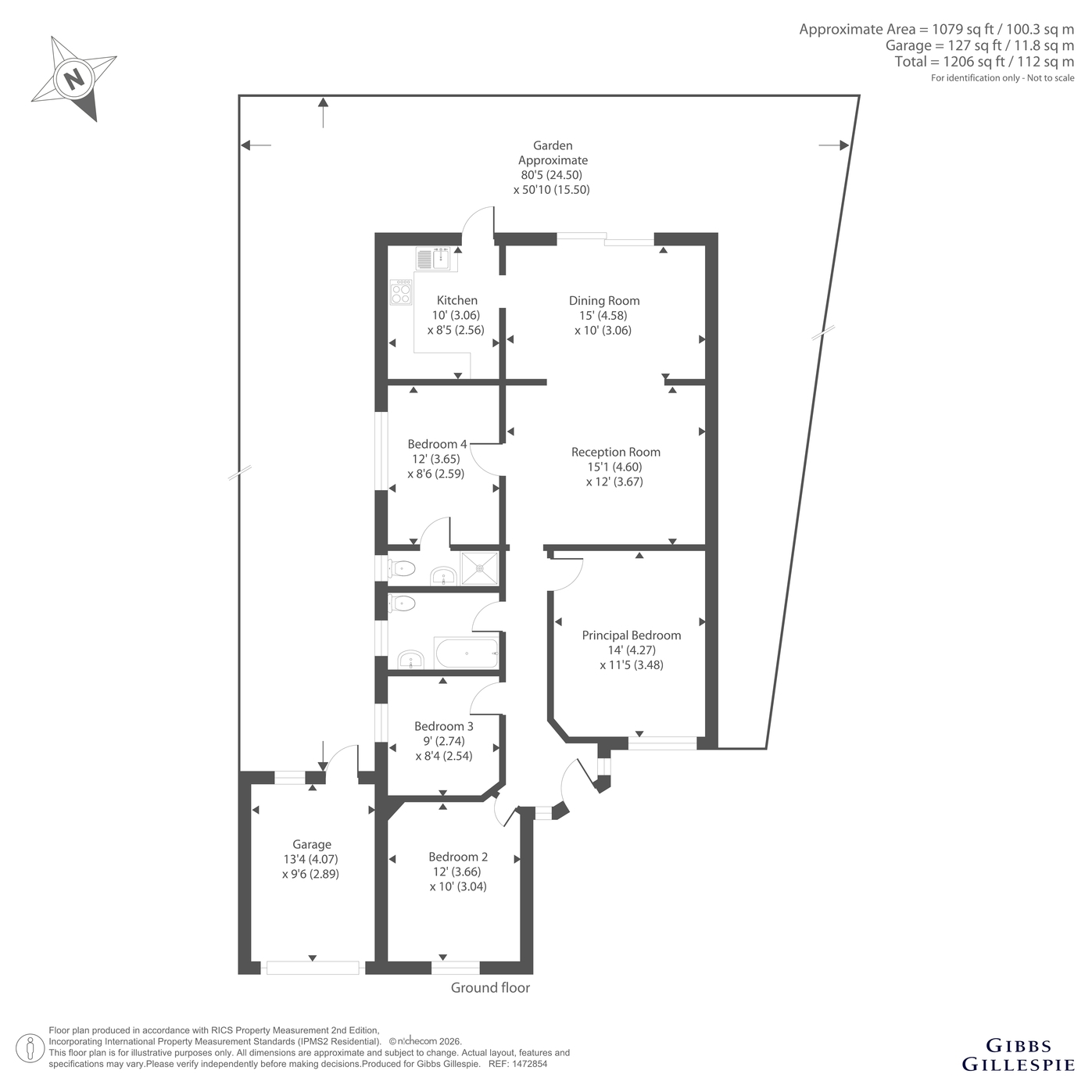 32, Downs Avenue, Pinner floorplan