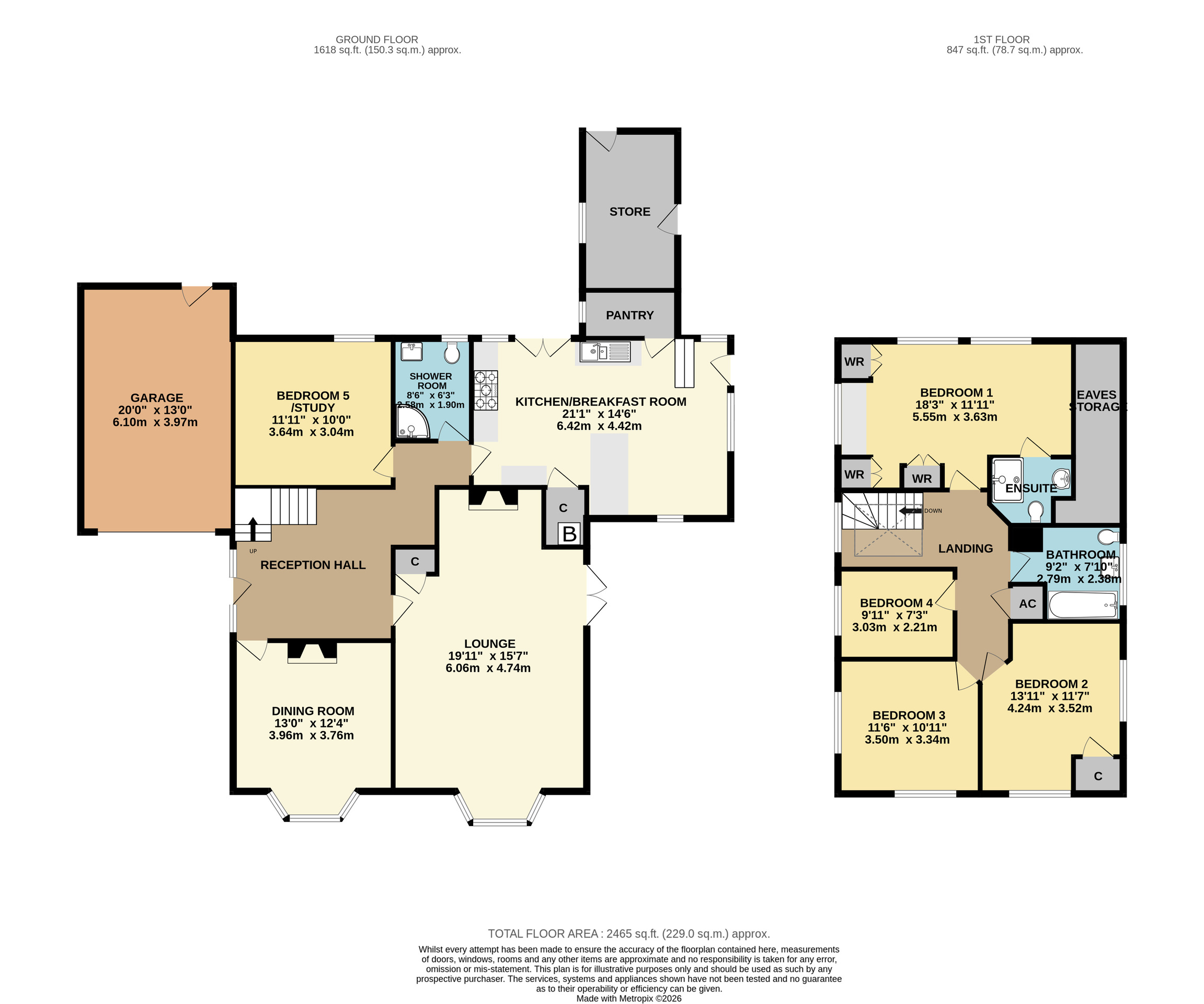 Amberleigh House, Yeovil floorplan