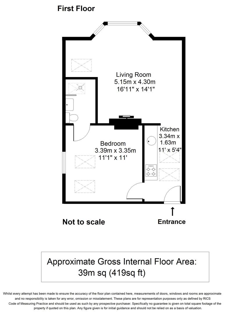 106a, Molesey Road, Walton-On-Thames floorplan