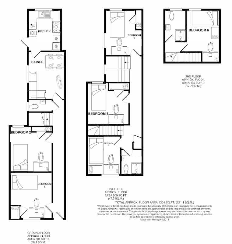 23, Bradford Road, Portsmouth floorplan