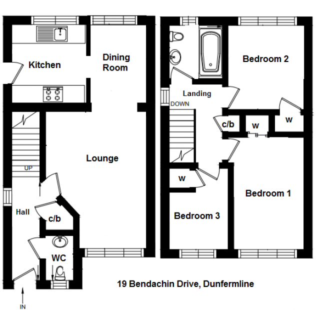 3 Bedrooms Semi-detached house for sale in 19 Bendachin Drive, Dunfermline KY12