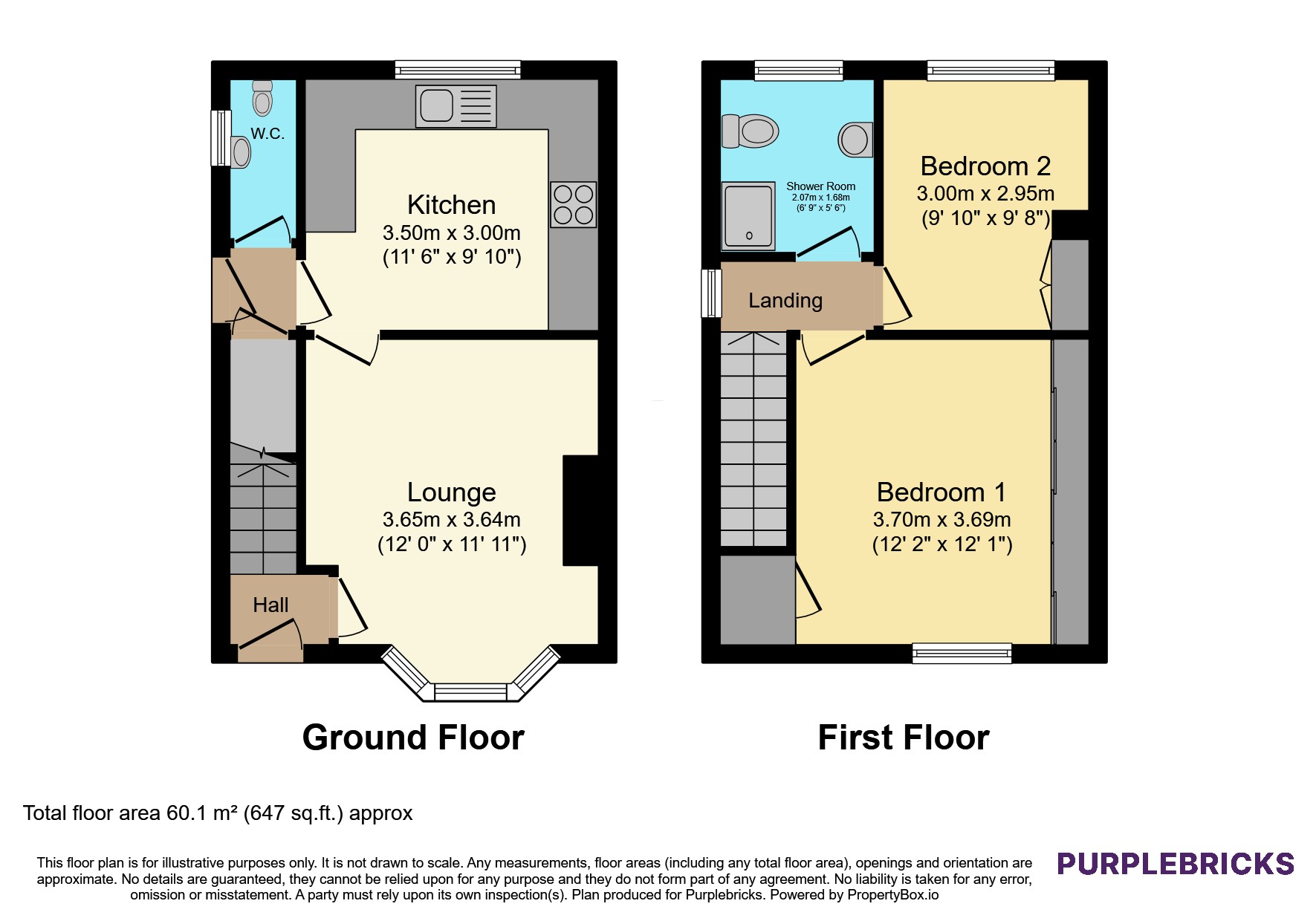 54, Highfield Drive, Stoke-on-Trent floorplan