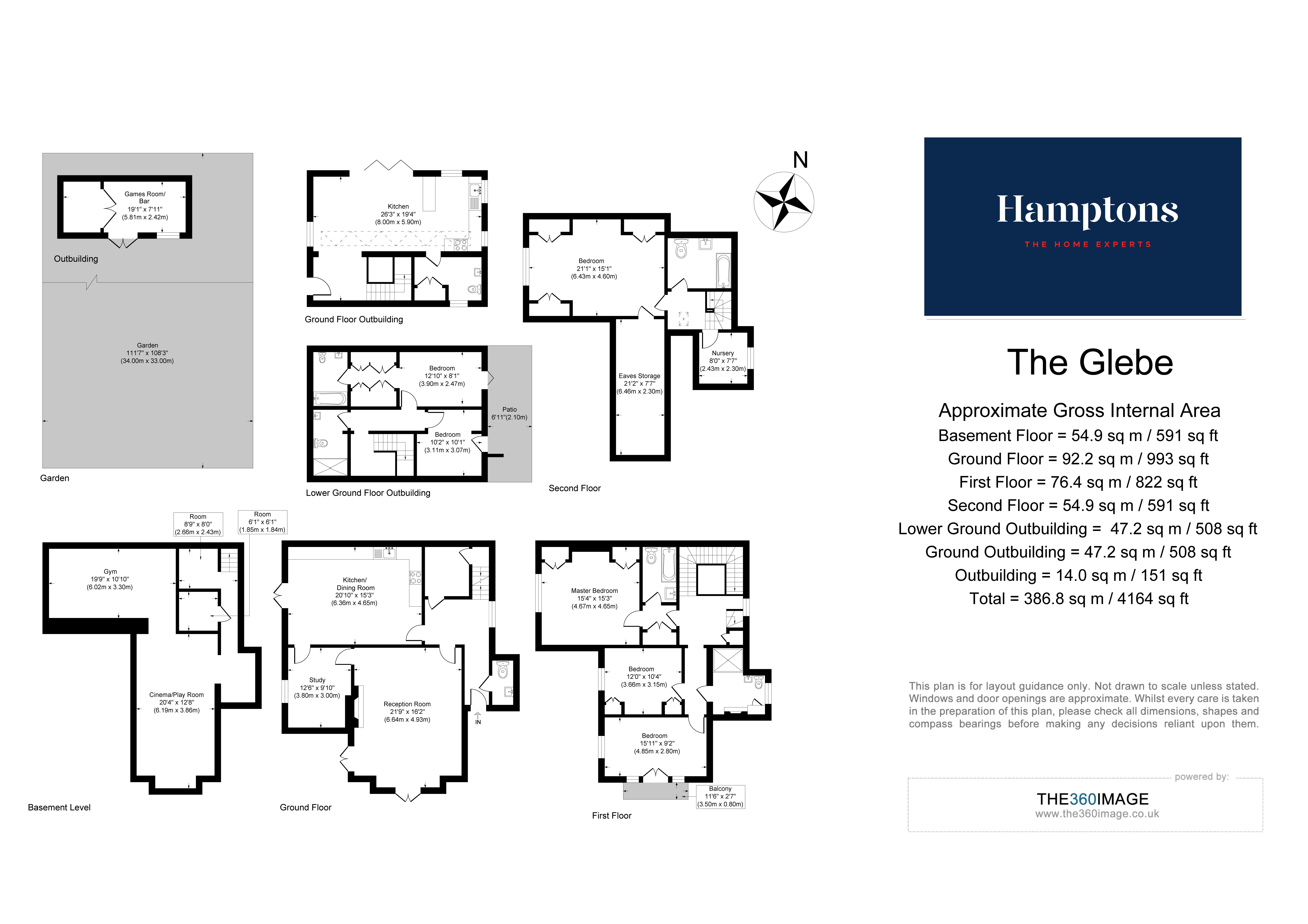 14, The Glebe, London floorplan