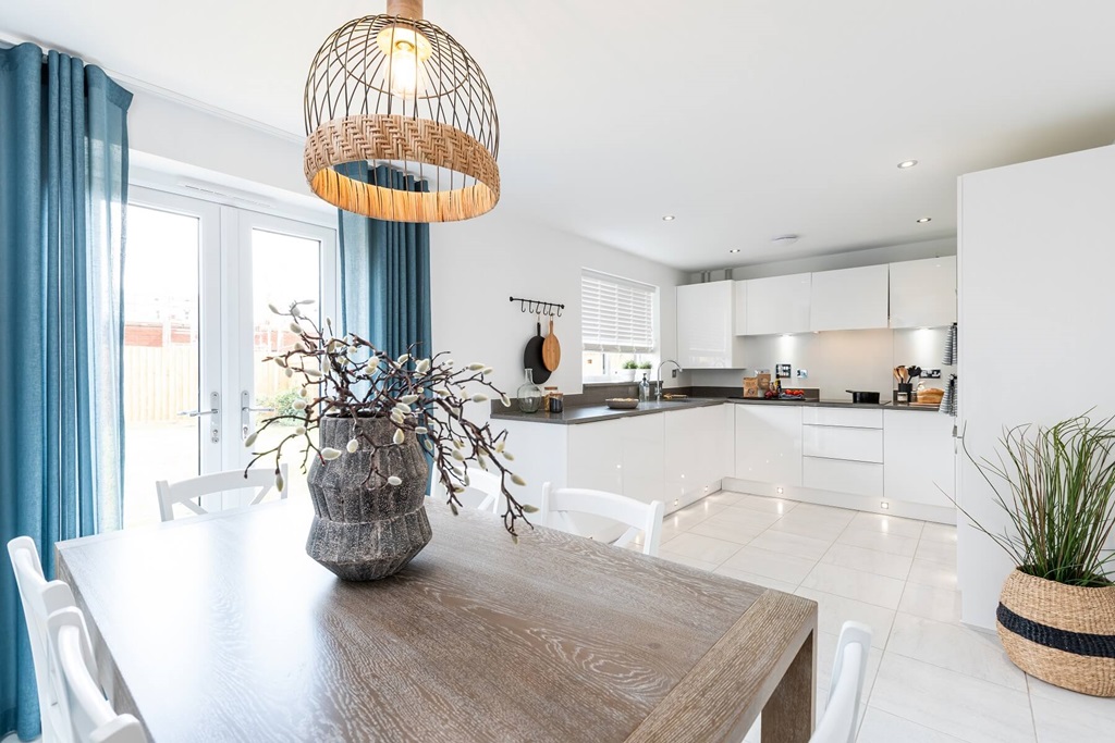Property 1 of 11. The Open-Plan Kitchen/Dining Area Features Double Doors Out To The Garden