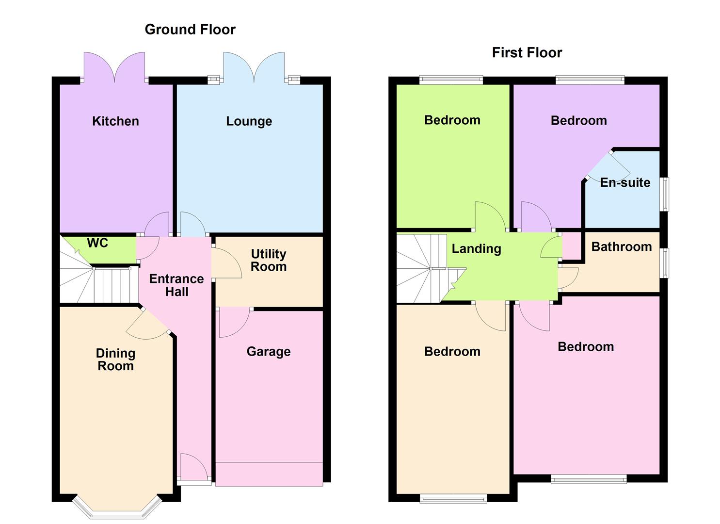 28, Cardinal Drive, Burbage floorplan