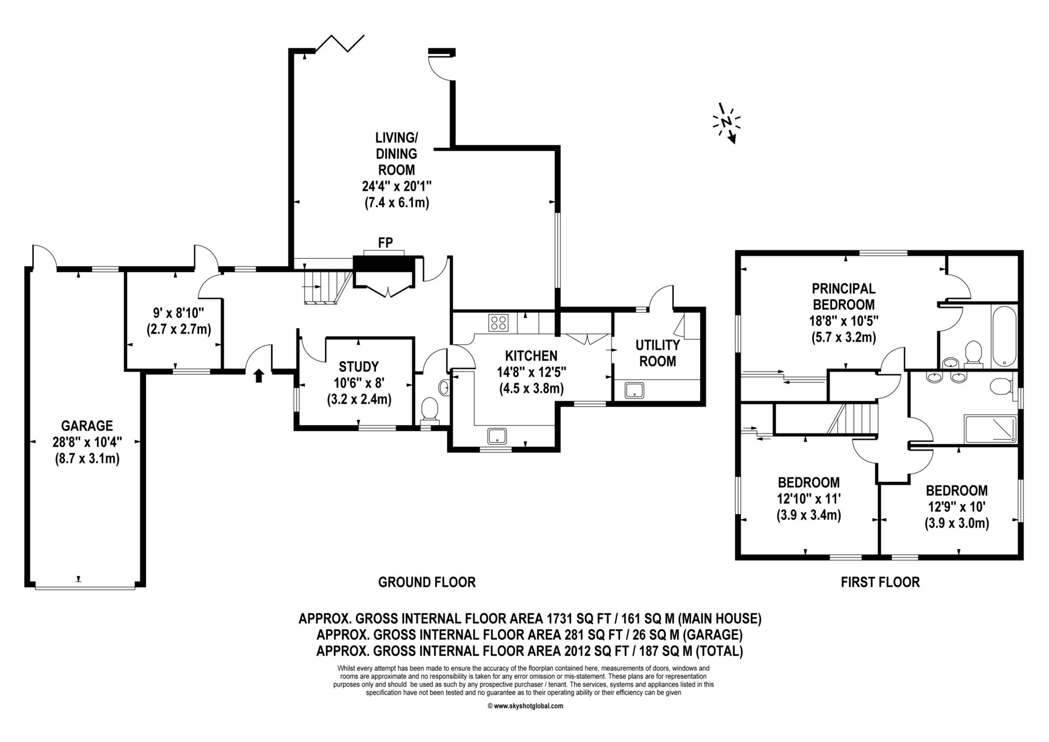 7, Orchard Hill, Windlesham floorplan