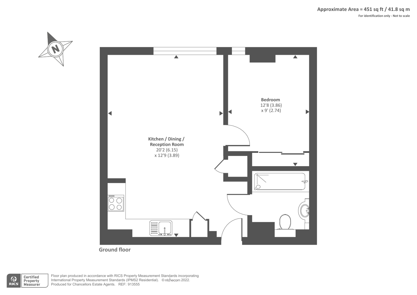 FLAT 6 GRANDERA HOUSE, Sunbury-On-Thames, Sunbury-On-Thames floorplan