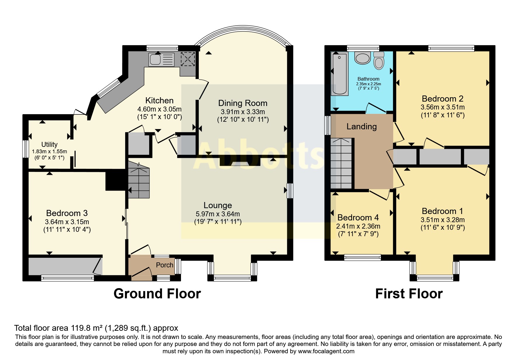 The Post House,, Coast Road, Norwich floorplan