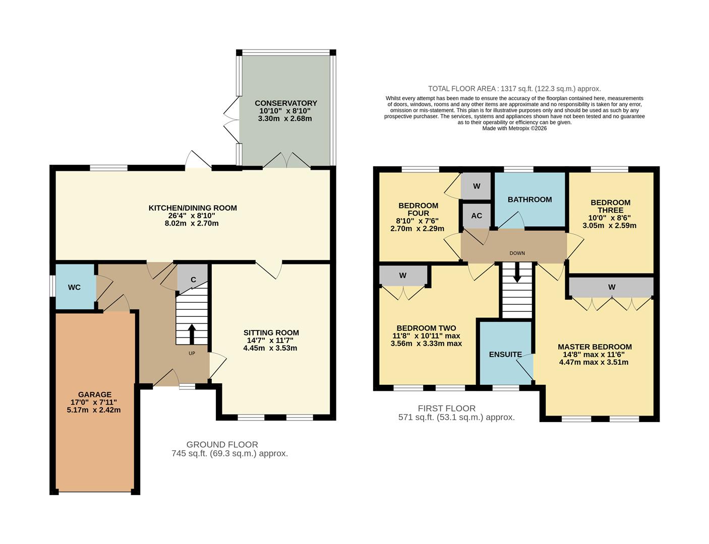 12, Bolts Croft, Chippenham floorplan