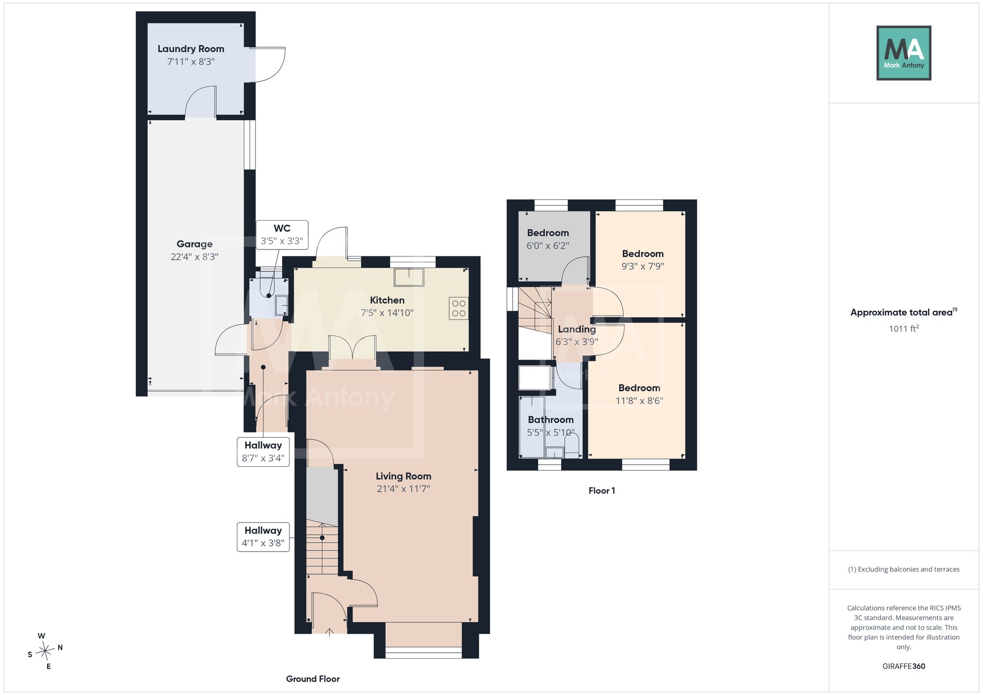 20 Grange Farm Close, Warrington floorplan
