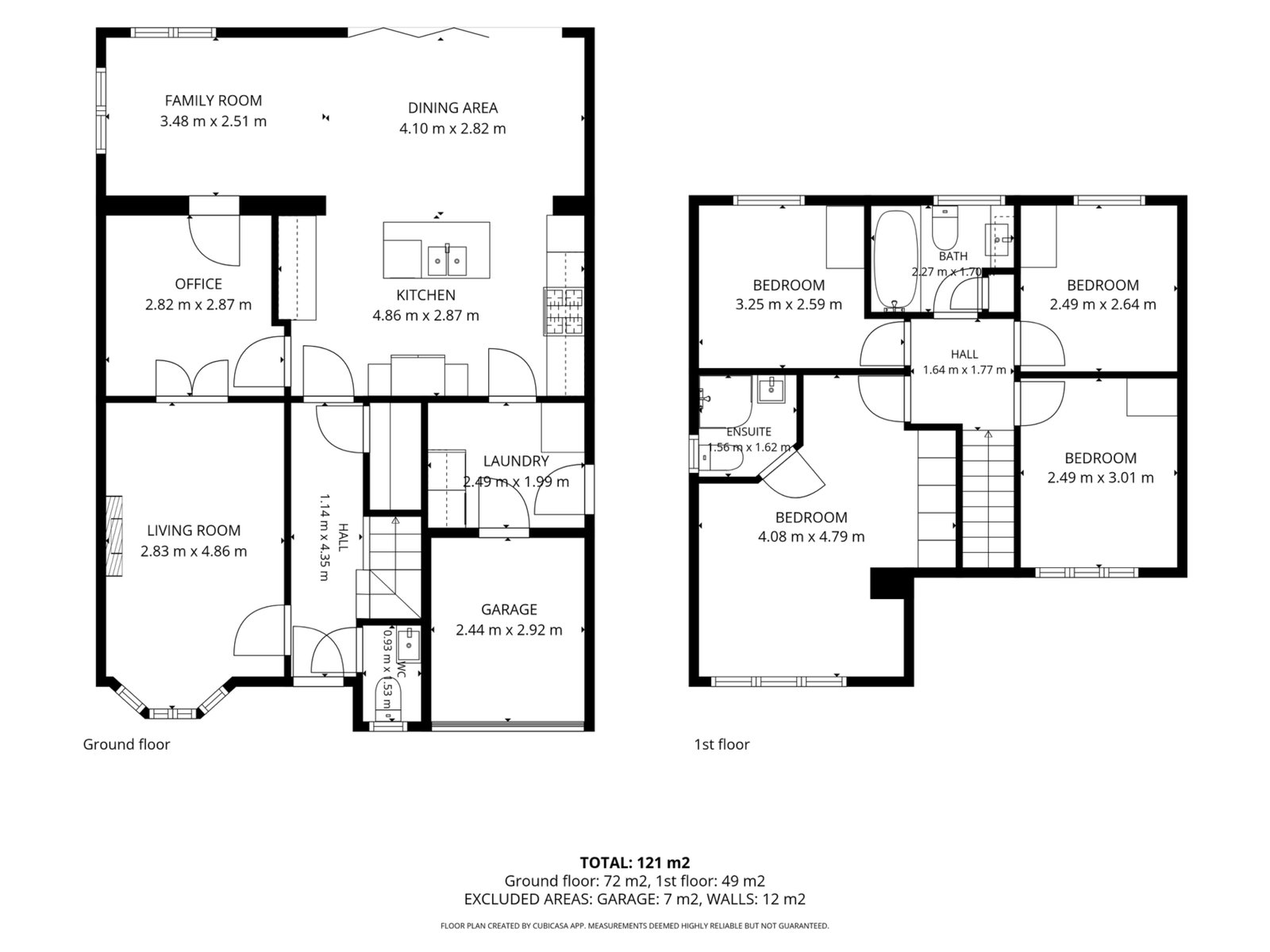 11, Hanwell Close, Sheffield floorplan