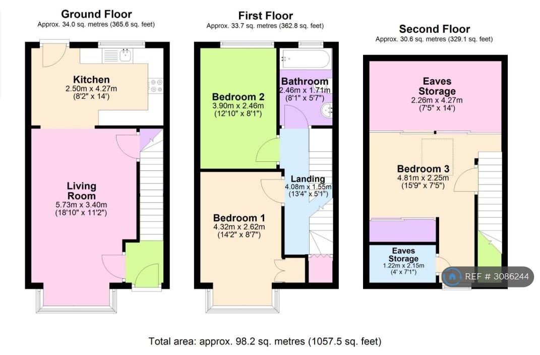 Seaforth, Liverpool floorplan