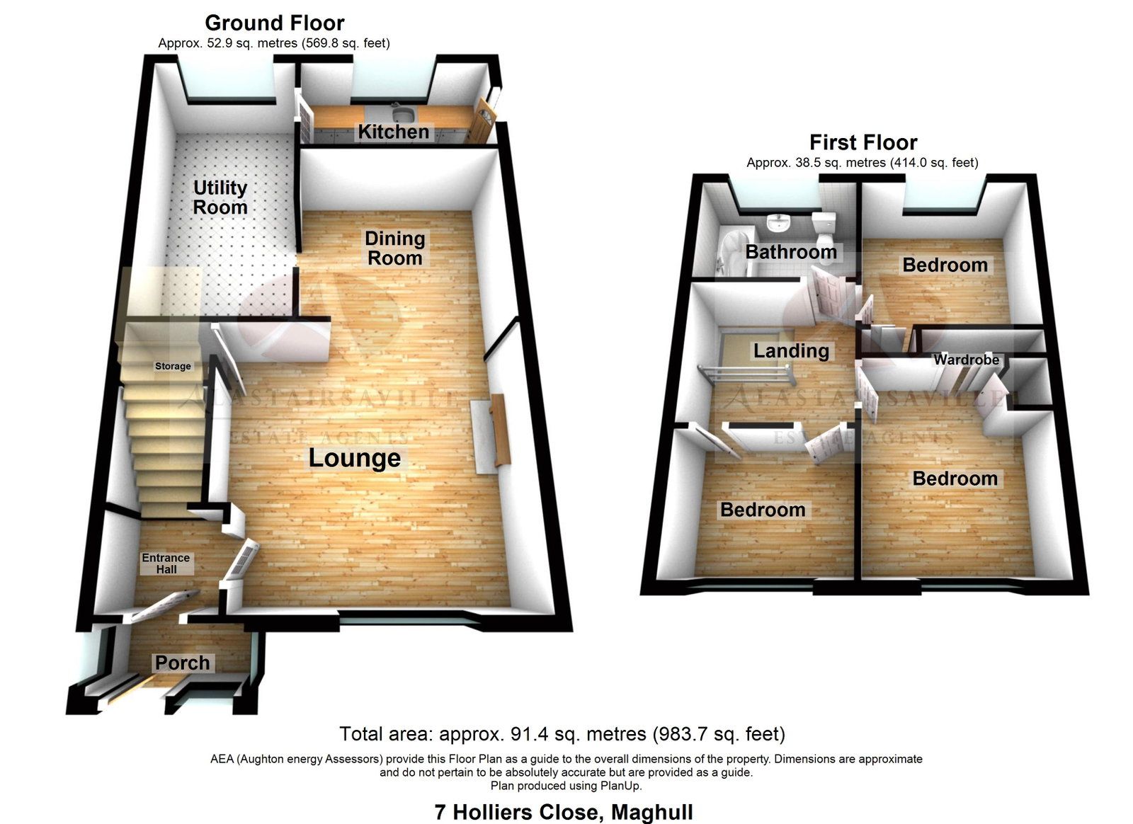 7, Holliers Close, Maghull floorplan