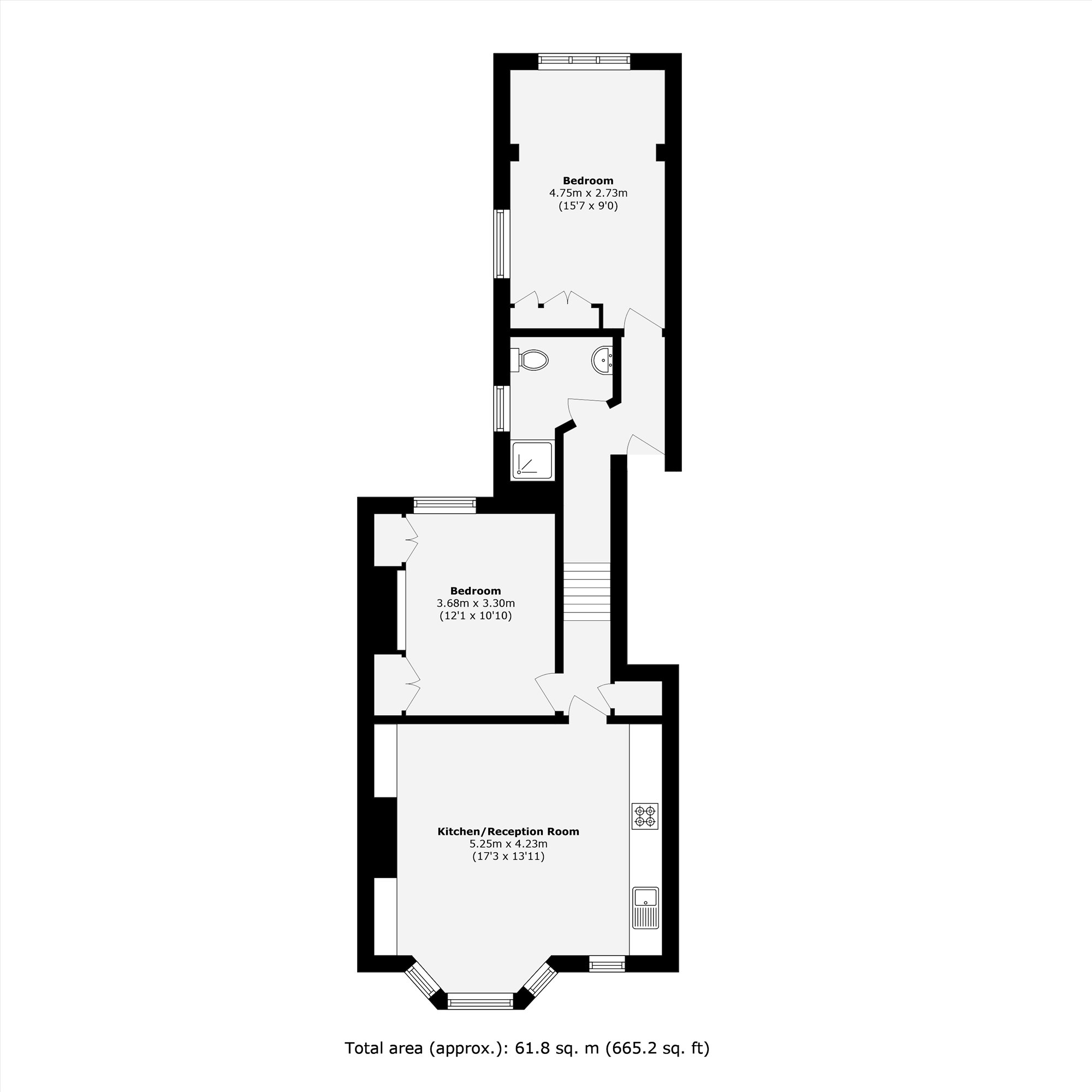 Lucien Road, London floorplan
