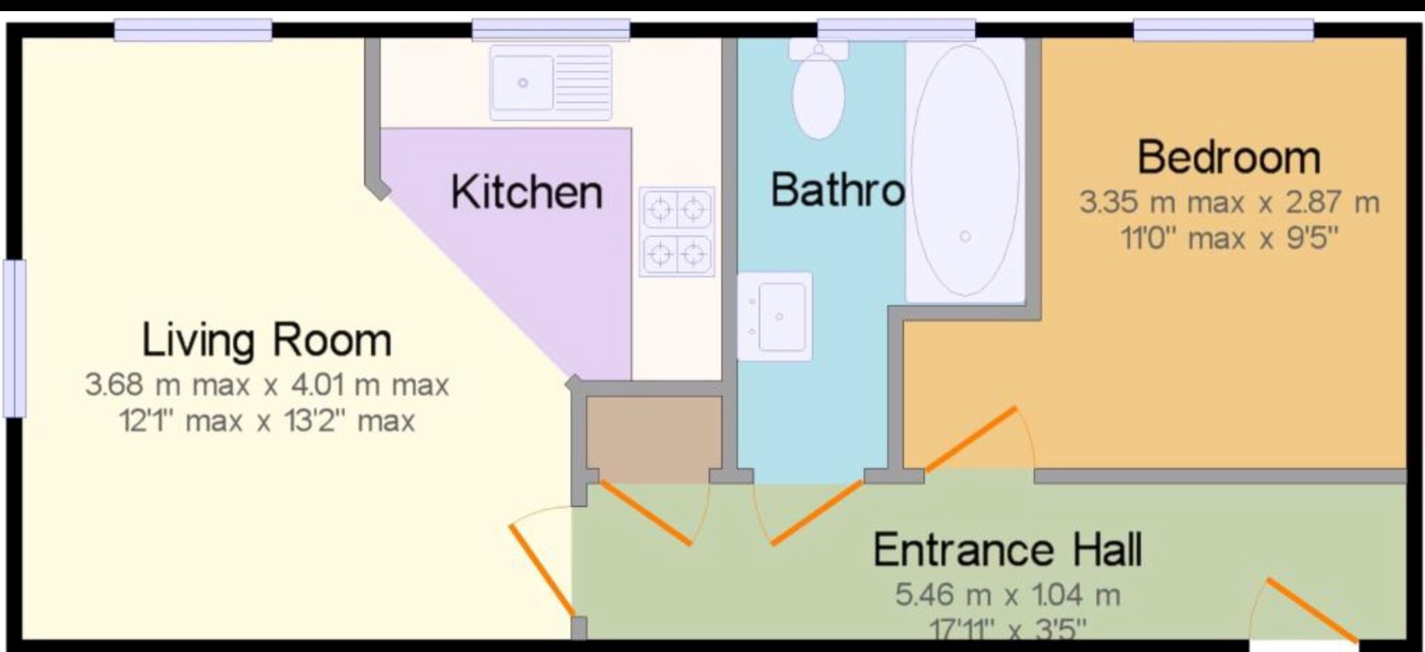 Flat L, King's Lynn floorplan