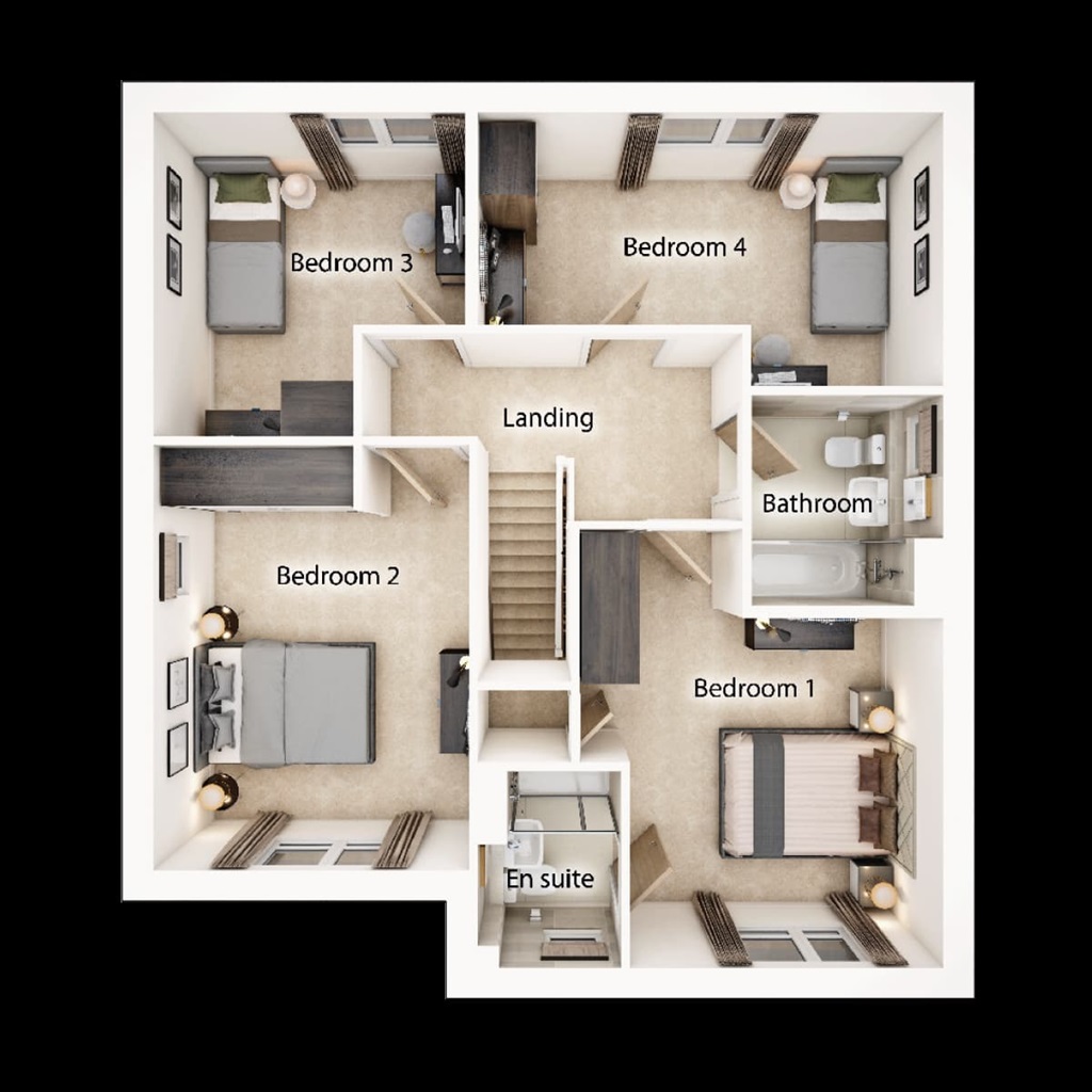 The Chalham - Plot 180, Seaham Garden Village, Cold Hesledon, Seaham  floorplan