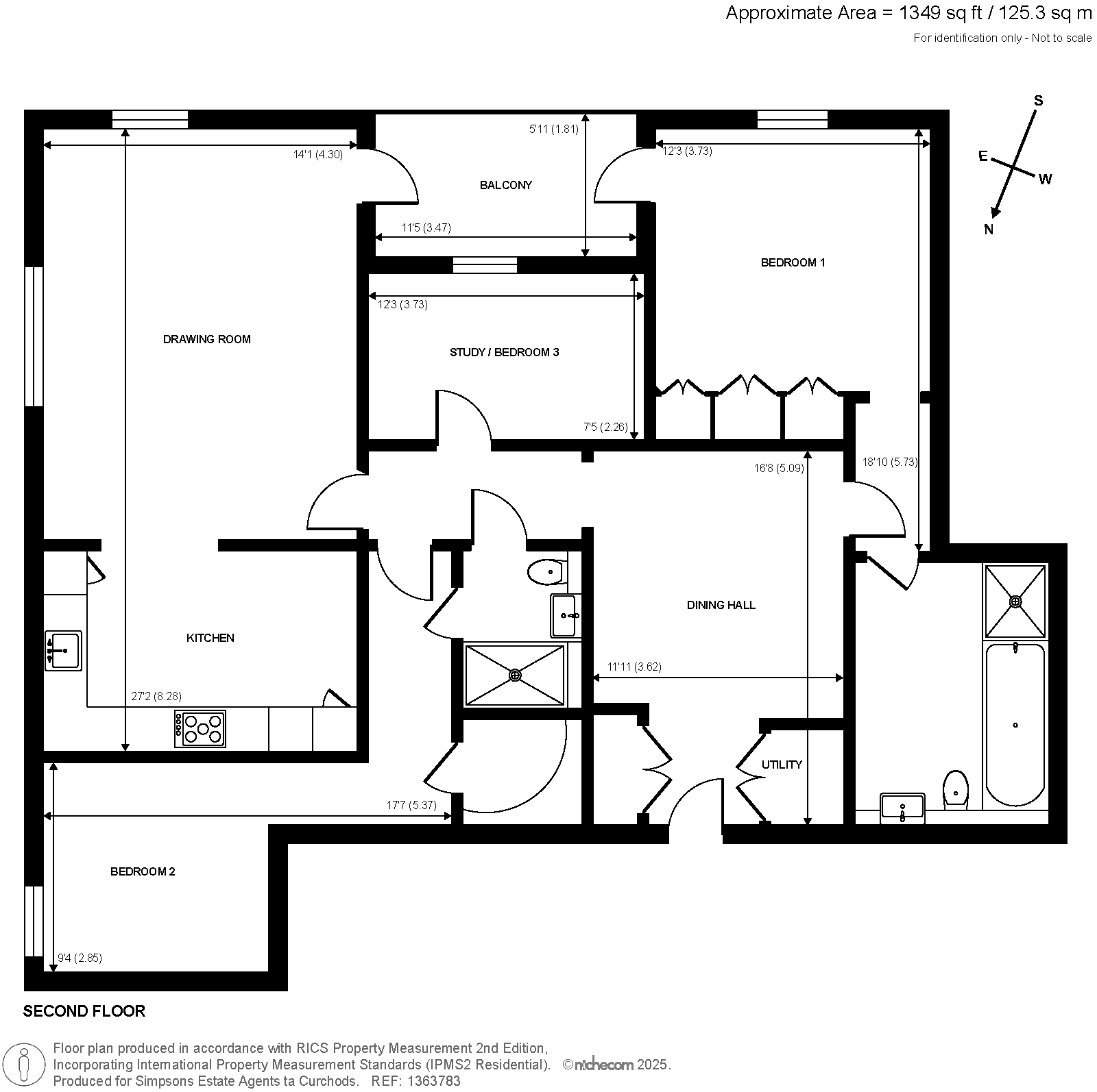17 The Malthouse, 50, Portsmouth Road, Surrey floorplan