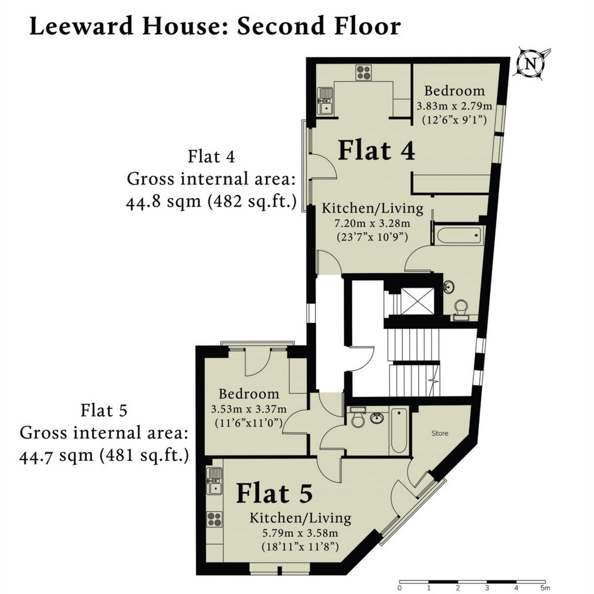 Unit 49 The Wharf Collection, Battersea, SW11 floorplan